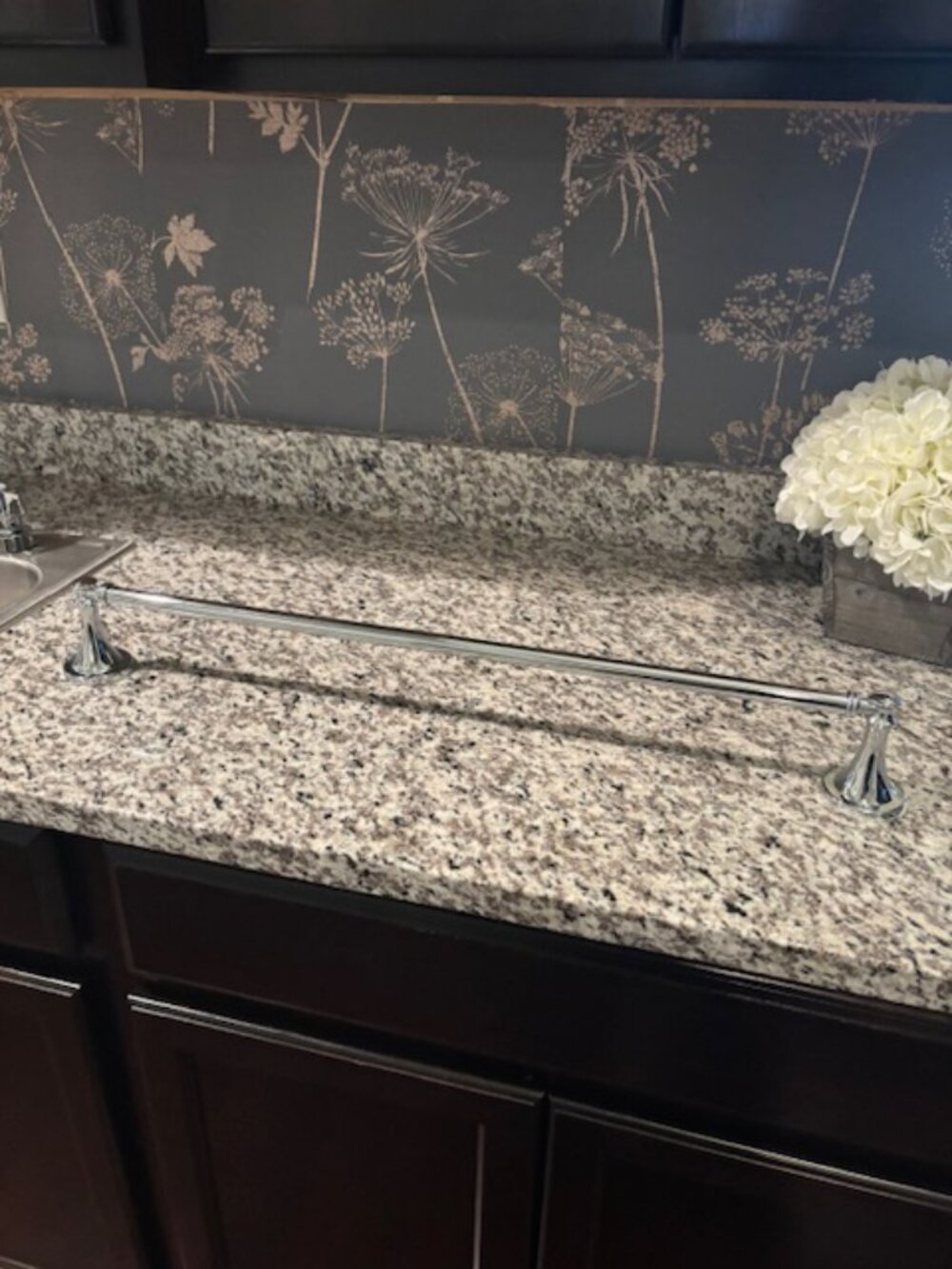 28-in Polished Chrome Wall mount Single Towel Bar - SALE! Great deal!